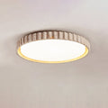 Ornorus Fluted Ring Travertine Ceiling Light