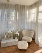 Orbelin Glass and Brass Pendant Lamp