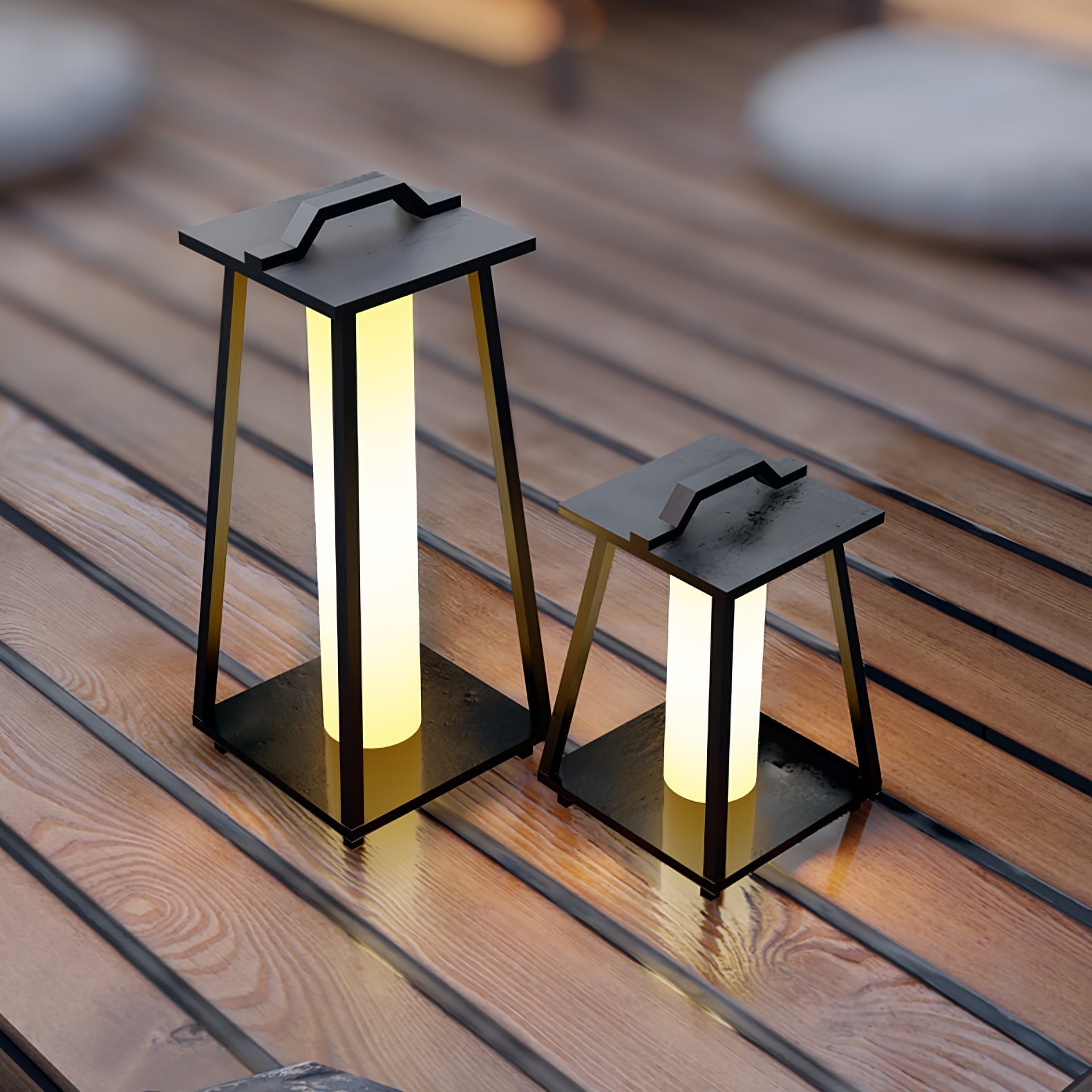 Ray Trapezoid-shaped Portable Outdoor Light