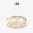 Zelaean Alabaster Round Pendant Light
