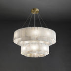 Zelaean Alabaster Round Pendant Light