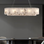 Zelaean Alabaster Round Pendant Light