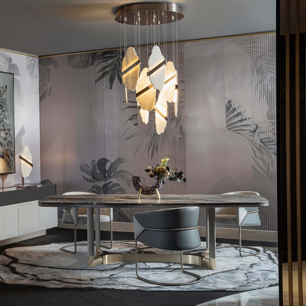 Ollorus Irregular Alabaster Chandelier