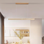 Delya Linear Travertine Pendant Lamp