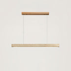 Delya Linear Travertine Pendant Lamp