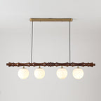 Bivio Wooden Pendant Light