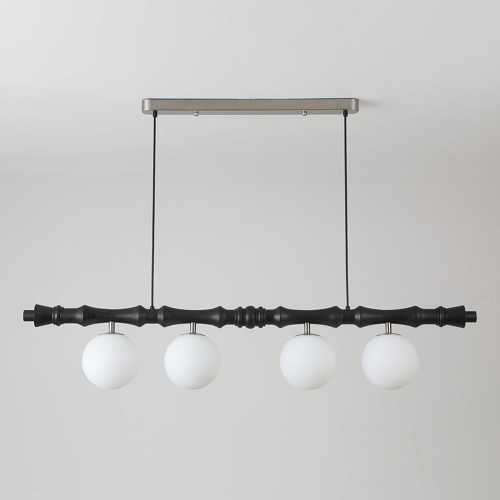 Bivio Wooden Pendant Light