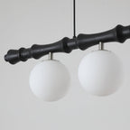 Bivio Wooden Pendant Light