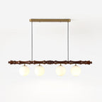 Bivio Wooden Pendant Light