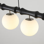 Bivio Wooden Pendant Light