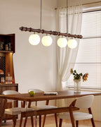 Bivio Wooden Pendant Light