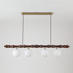 Bivio Wooden Pendant Light