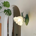 Arisha Flower Metal Glass Indoor Wall Lamp Bedroom Living Room