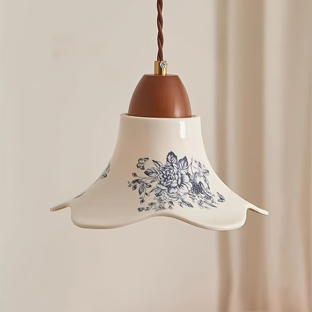Porcelain Blossom Pendant Lights