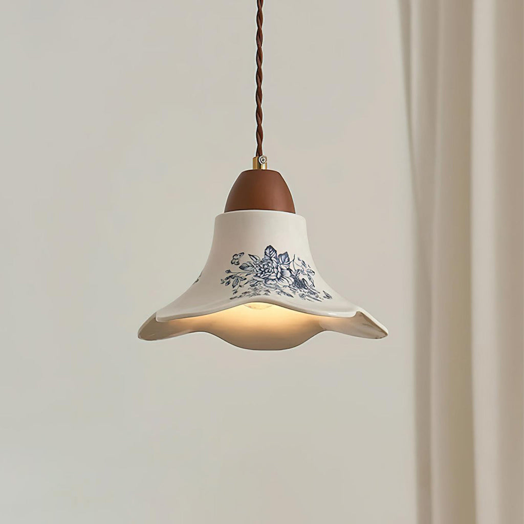 Porcelain Blossom Pendant Lights