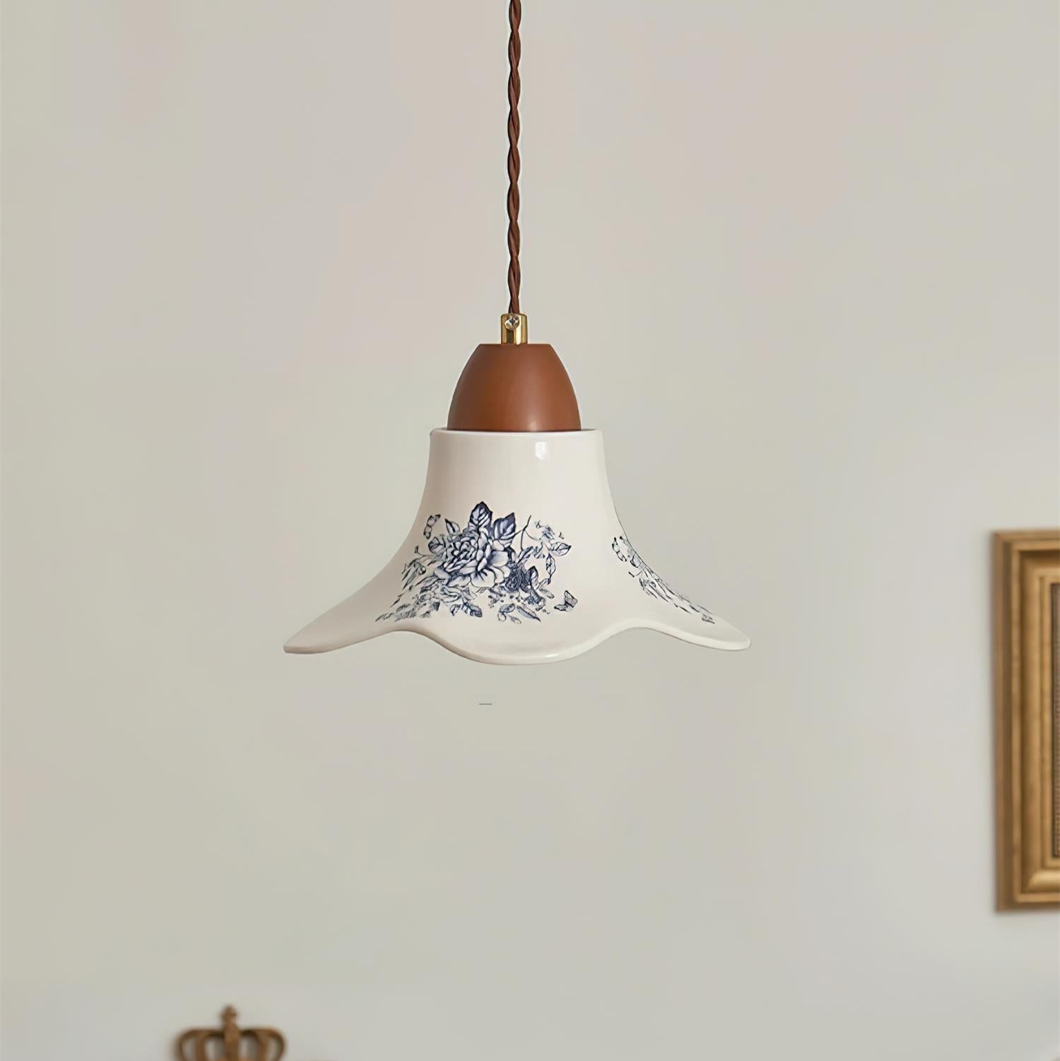Porcelain Blossom Pendant Lights