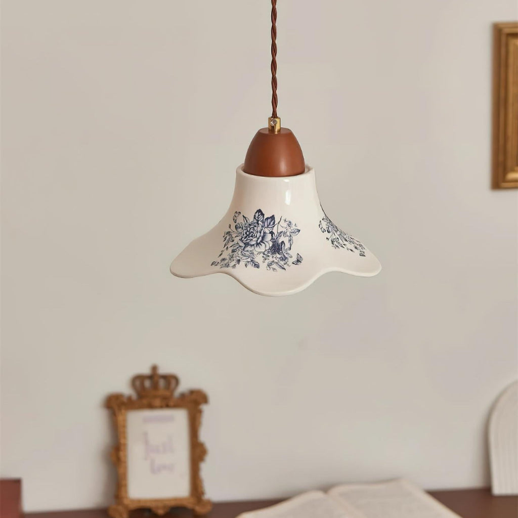 Porcelain Blossom Pendant Lights