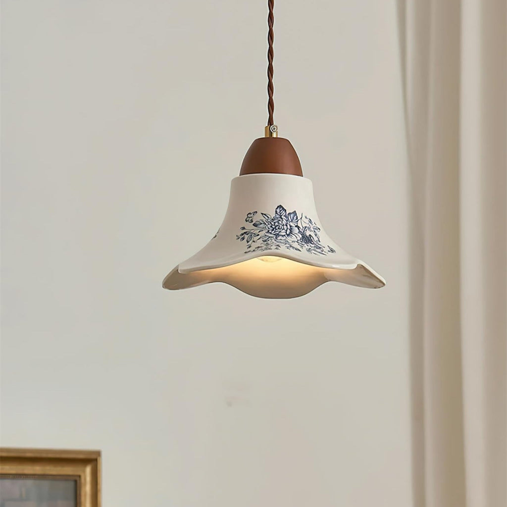 Porcelain Blossom Pendant Lights
