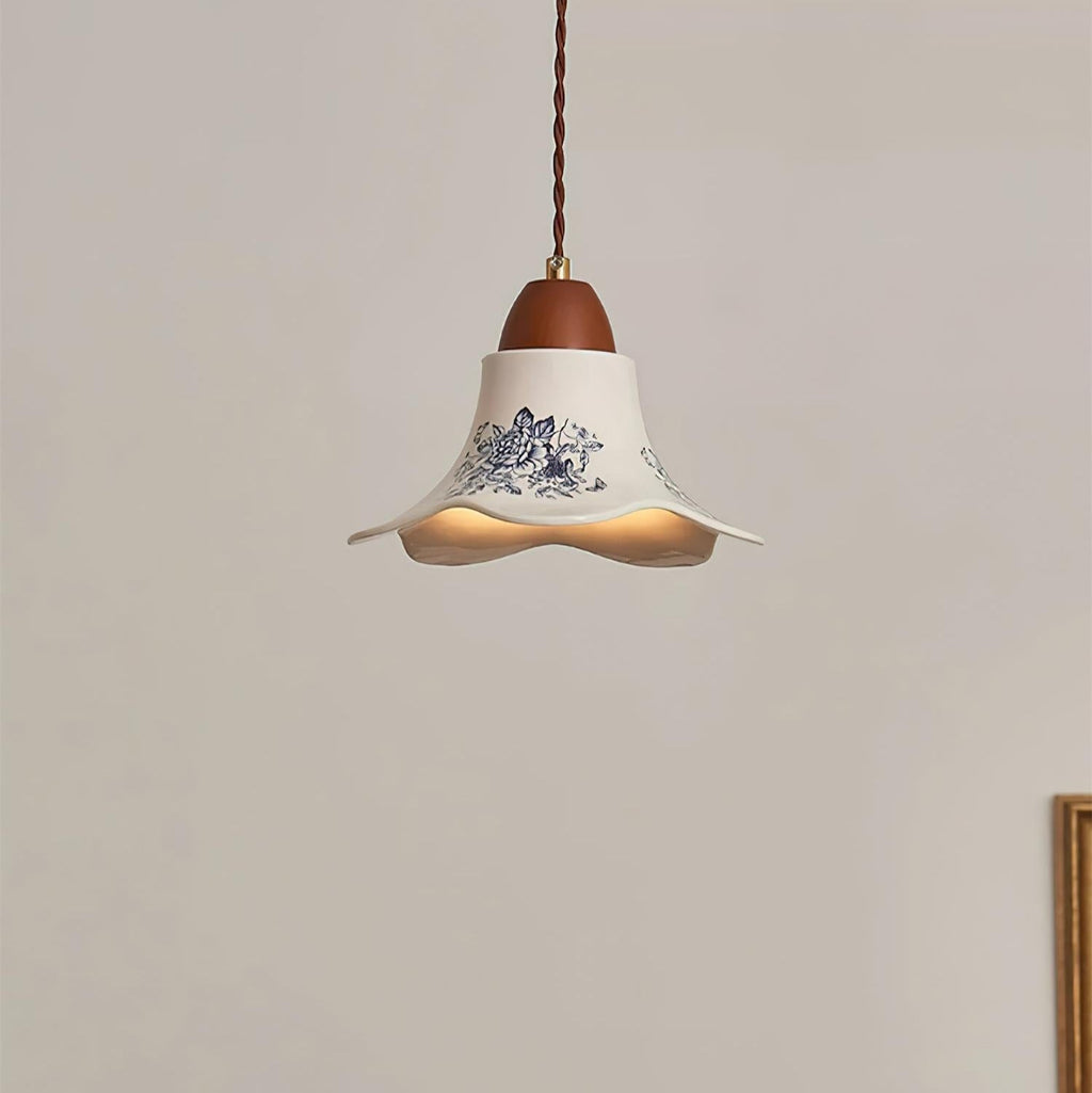 Porcelain Blossom Pendant Lights