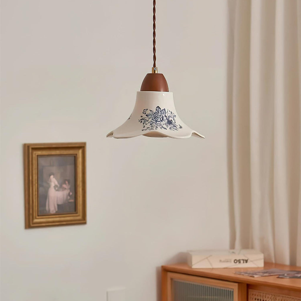 Porcelain Blossom Pendant Lights