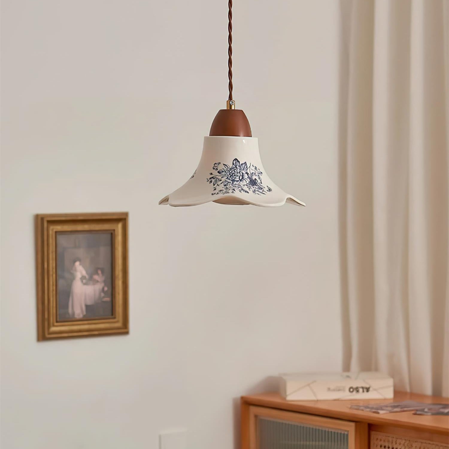 Porcelain Blossom Pendant Lights