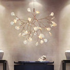 Lior Unique Sputnik Art Deco Firefly Chandelier. Living Room/ Bedroom