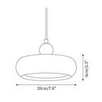 Jojo Pendant Lamp Amber*Red