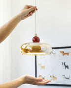 Jojo Pendant Lamp Amber*Red