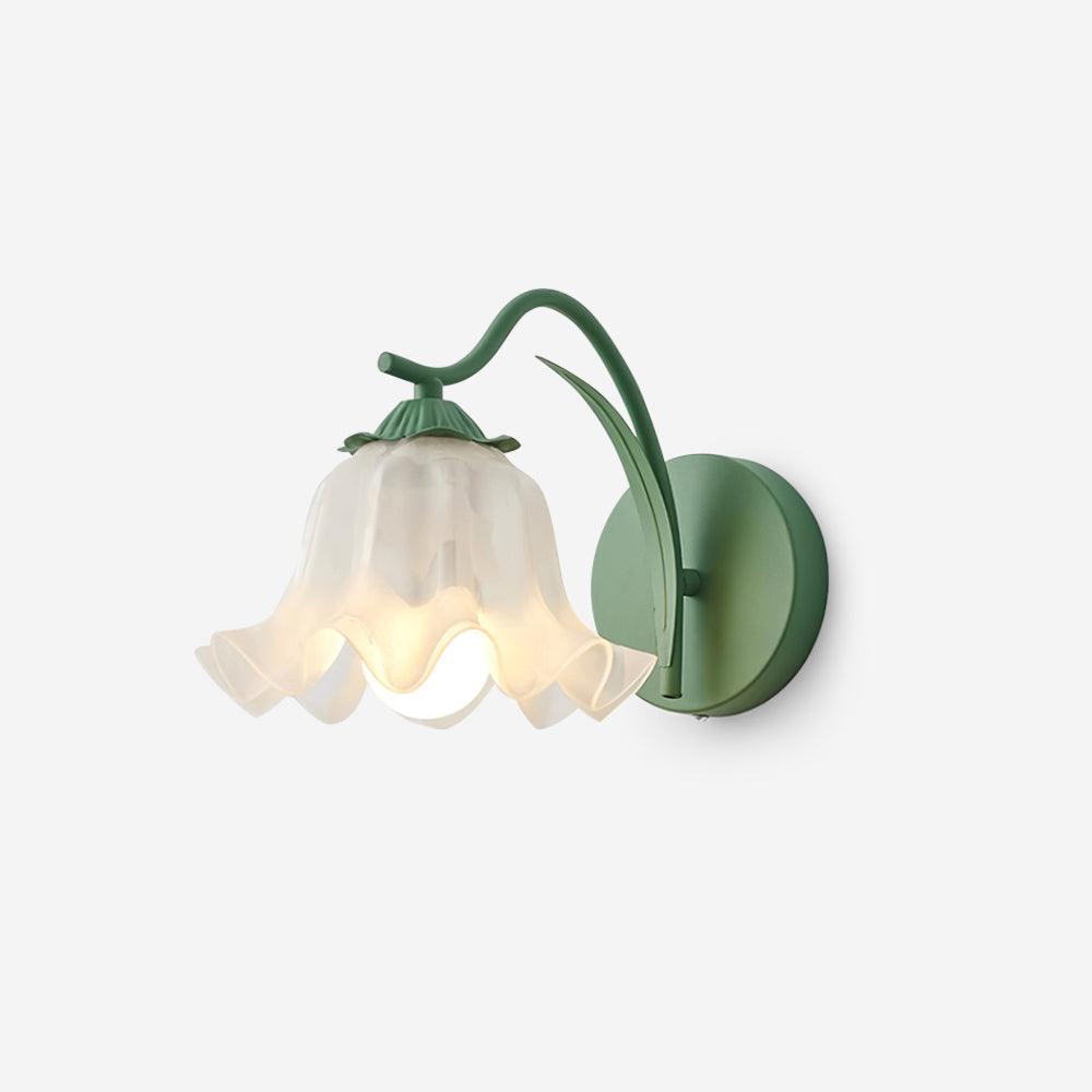 Wall Lamp Botanical Whimsy Green Stem