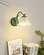 Wall Lamp Botanical Whimsy Green Stem