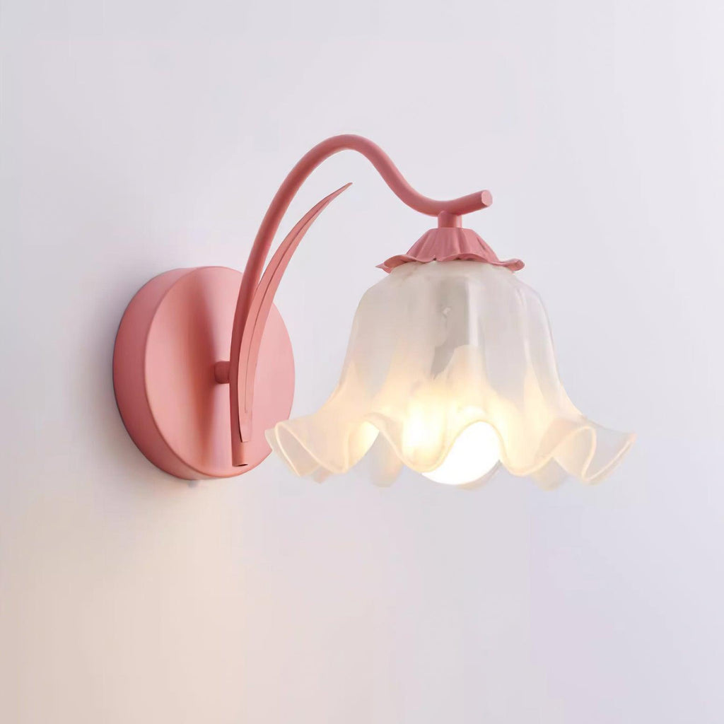 Wall Lamp Botanical Whimsy Green Stem