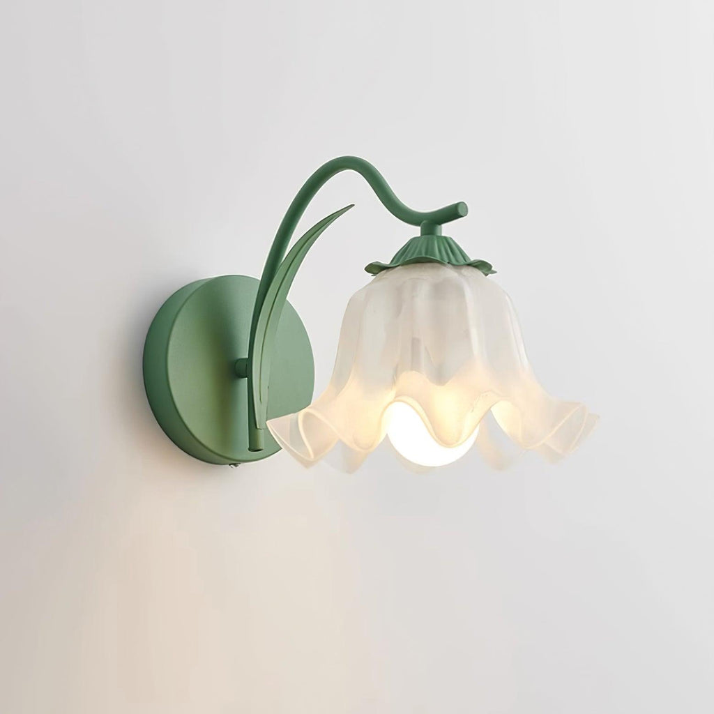 Wall Lamp Botanical Whimsy Green Stem