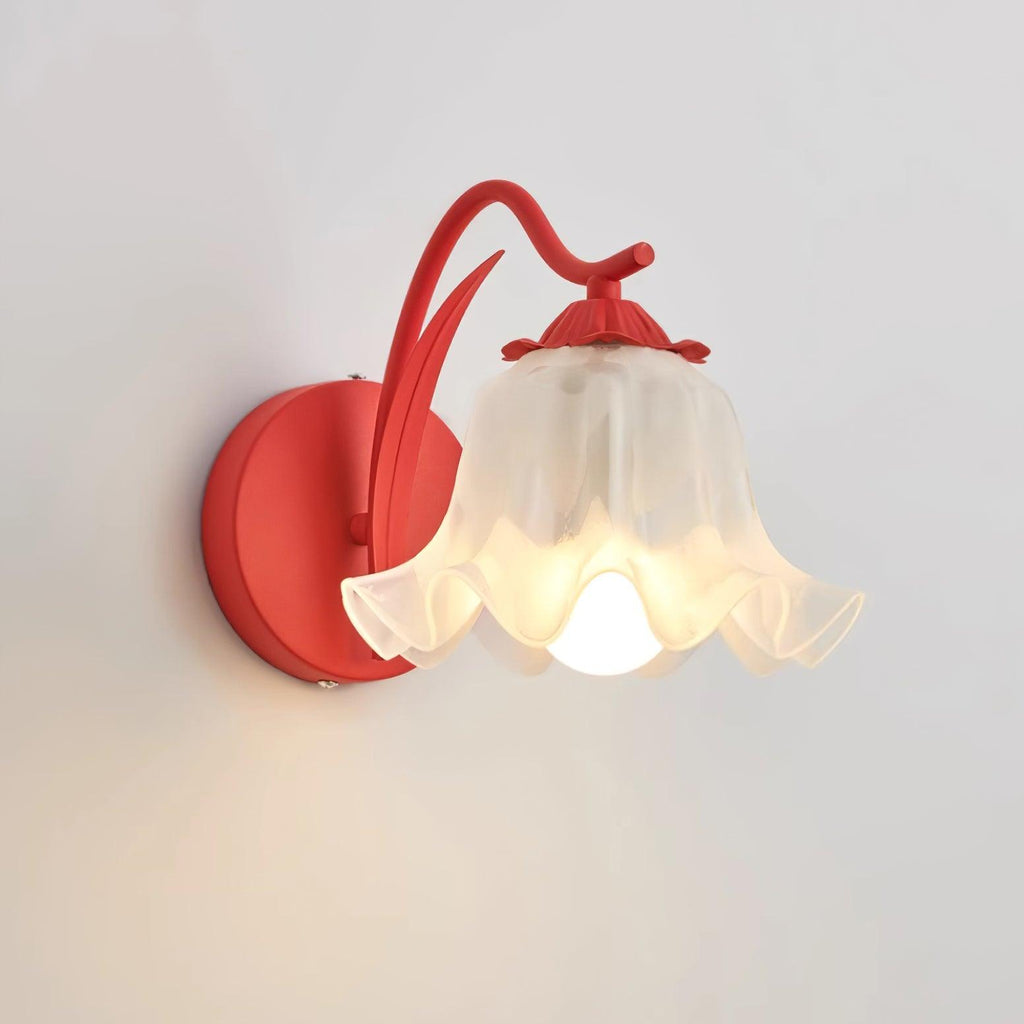 Wall Lamp Botanical Whimsy Green Stem