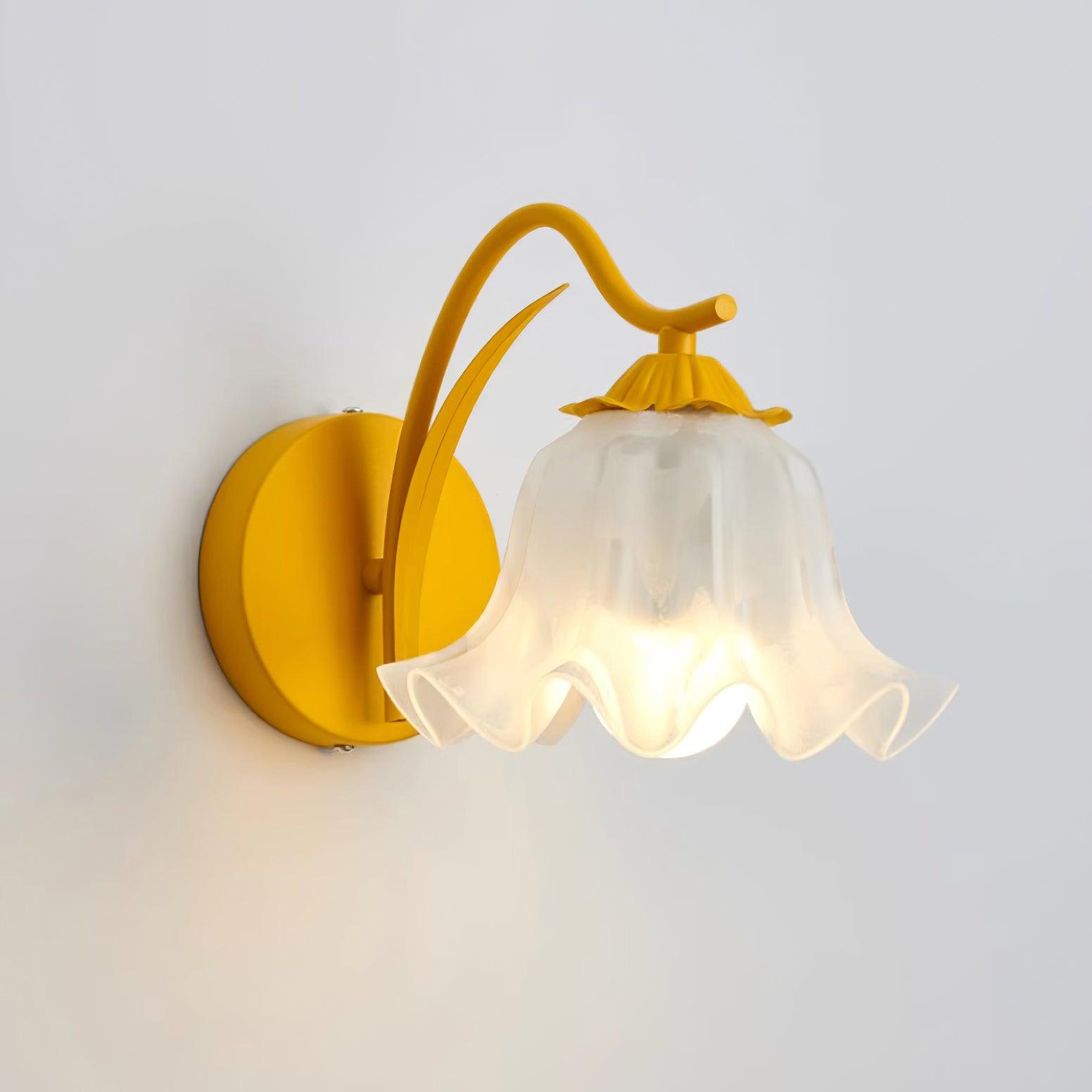 Wall Lamp Botanical Whimsy Green Stem