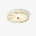 Delya Round Alabaster Ceiling Lamp