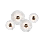 Cryn Alabaster Combination Wall Lamp