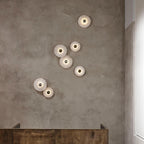 Cryn Alabaster Combination Wall Lamp