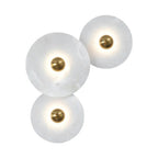 Kristy Alabaster Combination Wall Lamp