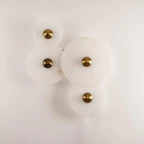 Slender Wall Lamp Alabaster Modern Minimalist