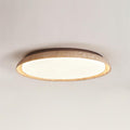 Halo Round Travertine Ceiling Light