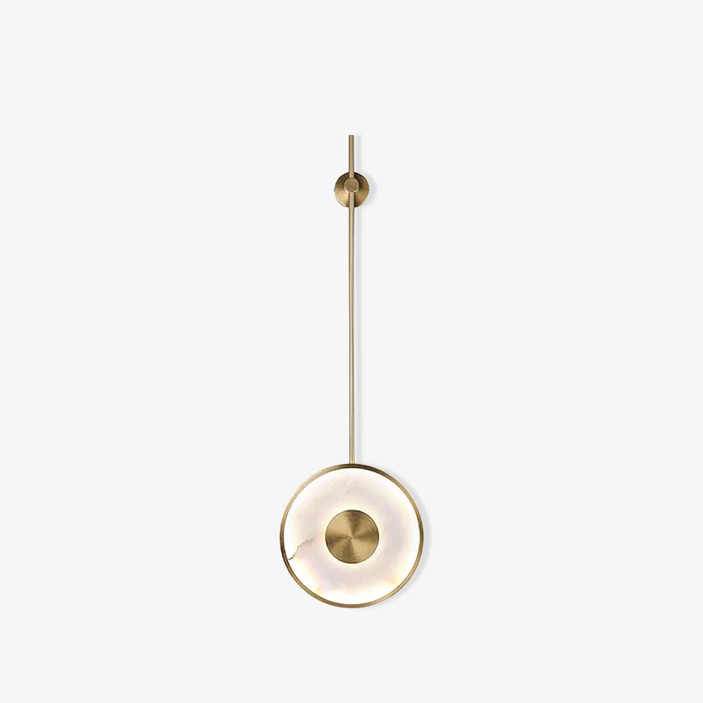 Vevelila Pendant Light Minimalist in Alabaster - Kingsley Beaumont