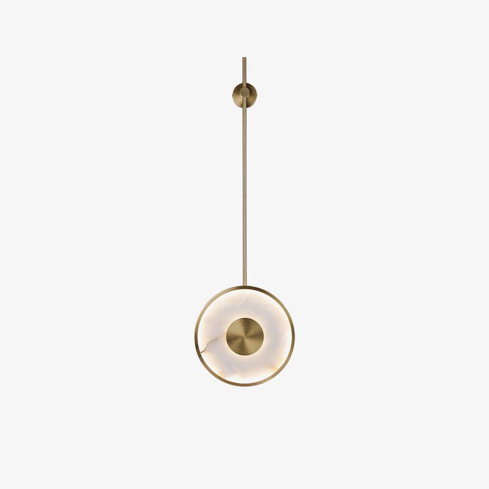 Vevelila Pendant Light Minimalist in Alabaster - Kingsley Beaumont