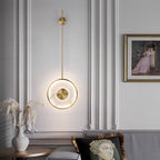 Vevelila Pendant Light Minimalist in Alabaster - Kingsley Beaumont