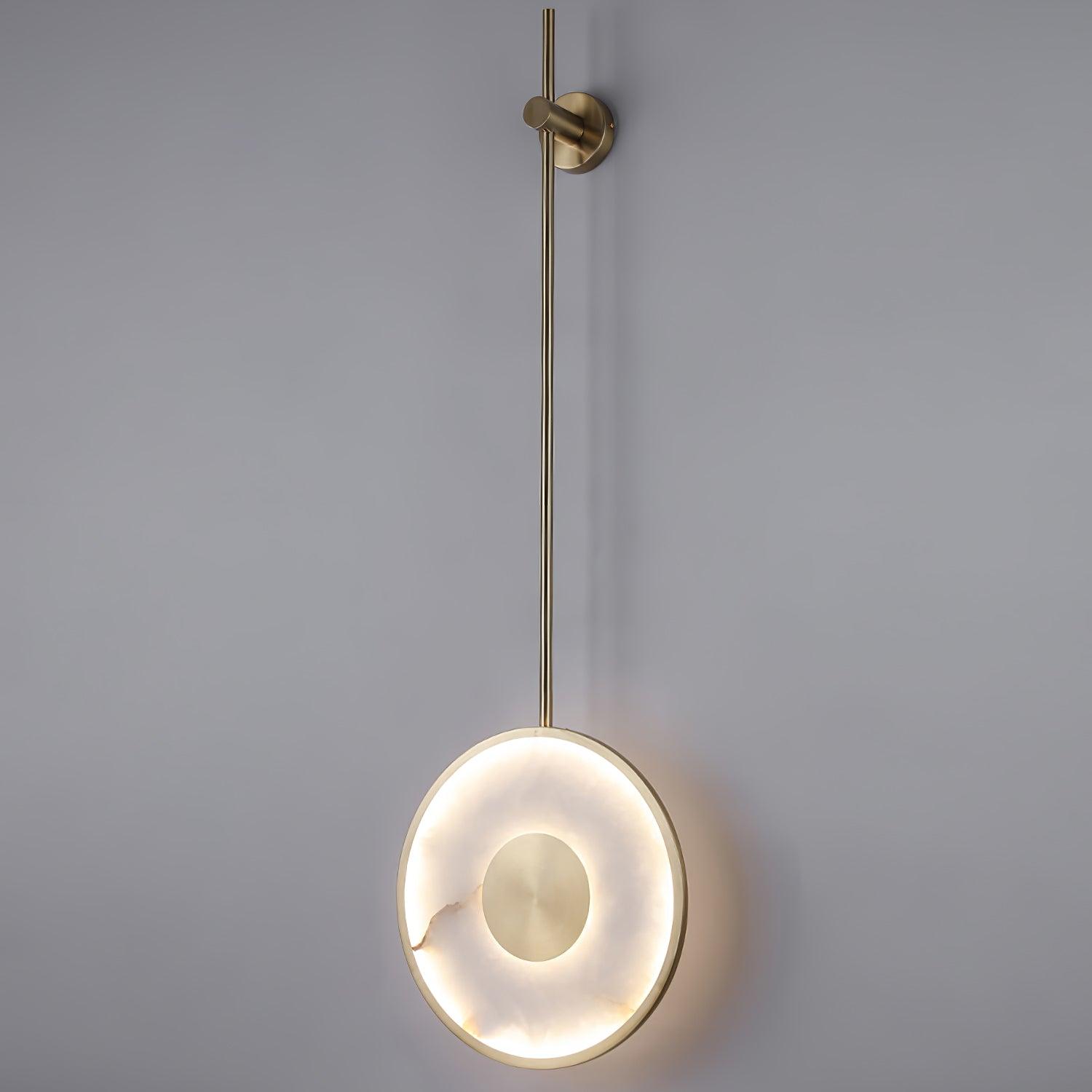 Vevelila Pendant Light Minimalist in Alabaster - Kingsley Beaumont