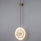Vevelila Minimalist Alabaster Pendant Light
