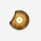 Lunara Amber Glass Wall Light