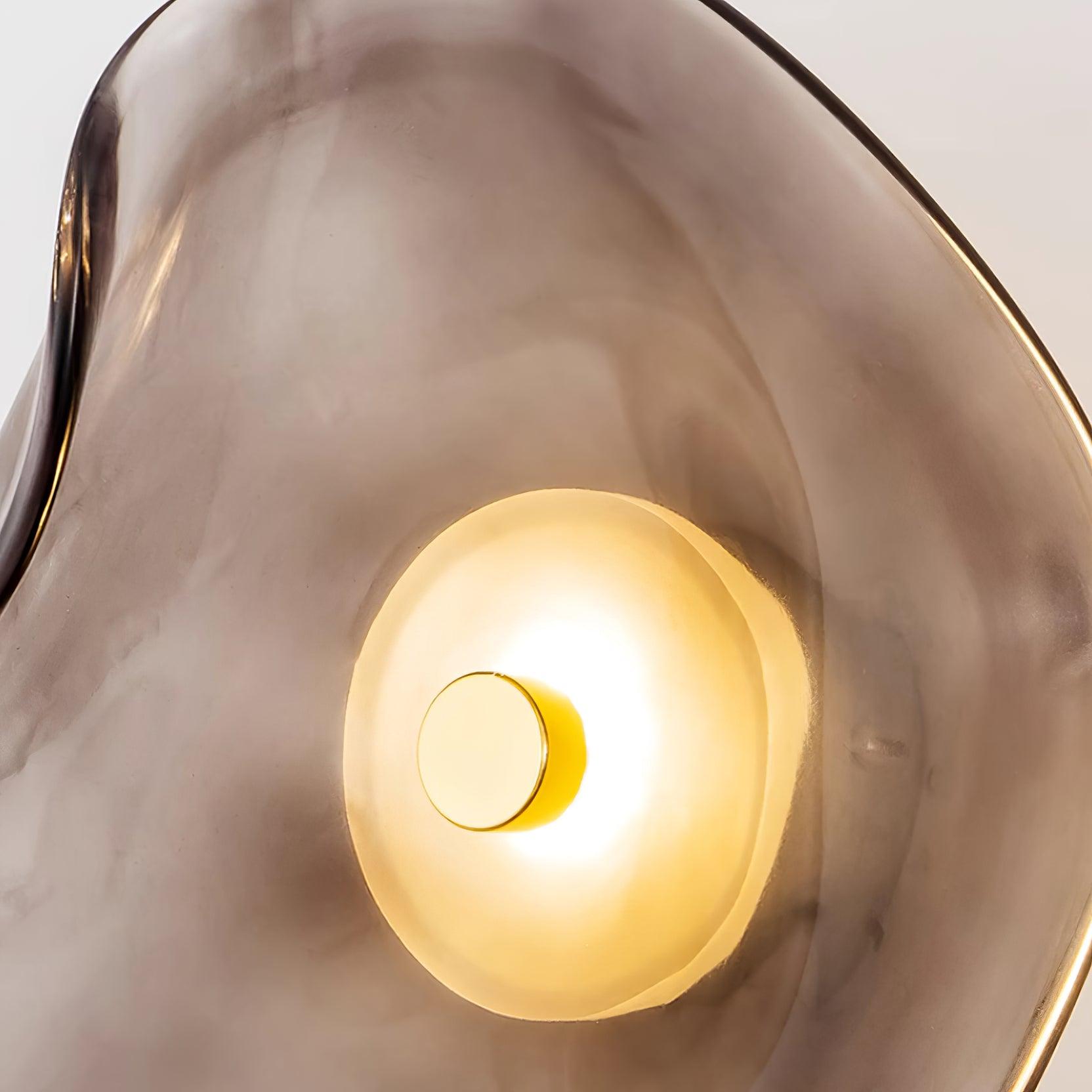 Lunara Amber Glass Wall Light