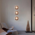 Lunara Amber Glass Wall Light