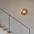 Lunara Amber Glass Wall Light