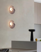 Lunara Amber Glass Wall Light